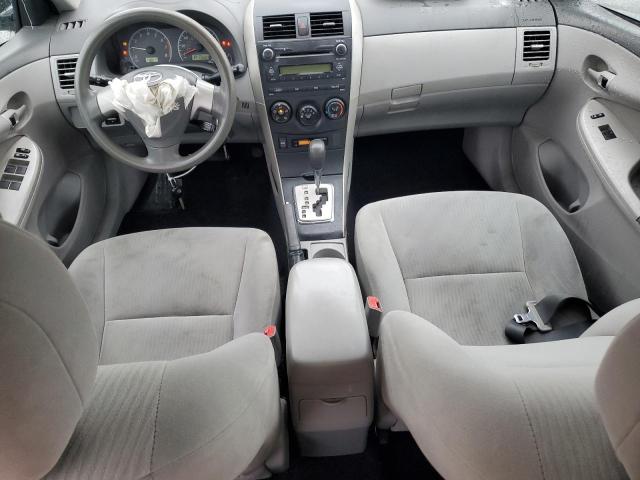 1NXBU4EE3AZ374861 - 2010 TOYOTA COROLLA BASE GRAY photo 8