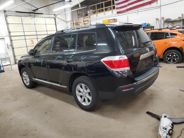 5TDBK3EHXDS205251 - 2013 TOYOTA HIGHLANDER BASE Қара фото 2