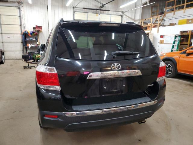 5TDBK3EHXDS205251 - 2013 TOYOTA HIGHLANDER BASE Қара фото 6