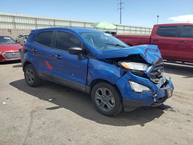 MAJ3S2FE6KC280259 - 2019 FORD ECOSPORT S Bleu photo 4