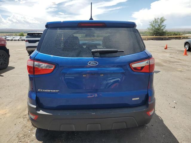 MAJ3S2FE6KC280259 - 2019 FORD ECOSPORT S Bleu photo 6