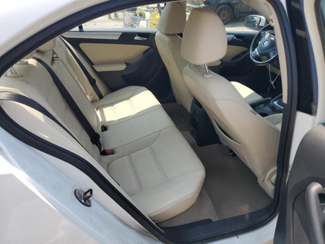3VWLZ7AJXBM034656 - 2011 VOLKSWAGEN JETTA SEL WHITE photo 10