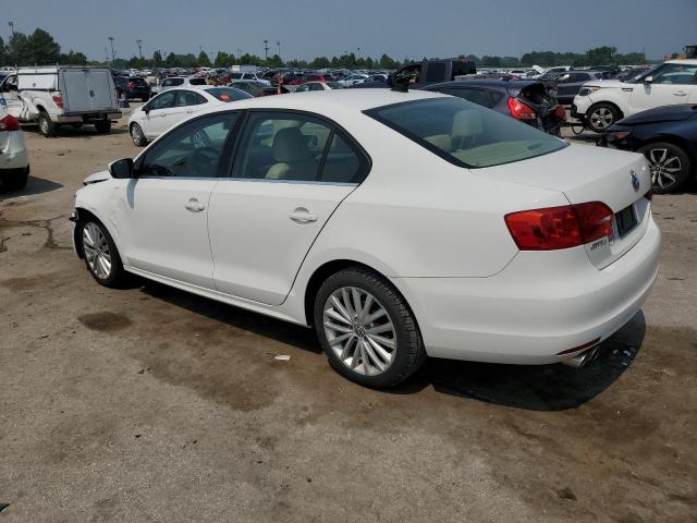 3VWLZ7AJXBM034656 - 2011 VOLKSWAGEN JETTA SEL WHITE photo 2