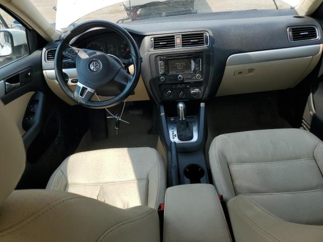 3VWLZ7AJXBM034656 - 2011 VOLKSWAGEN JETTA SEL WHITE photo 8