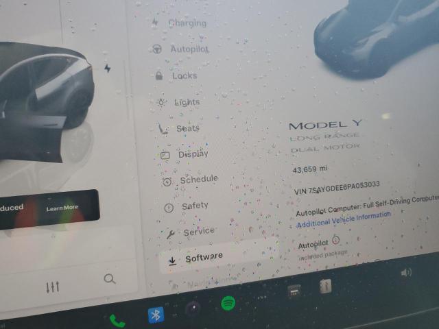 7SAYGDEE6PA053033 - 2023 TESLA MODEL Y Boz foto 9