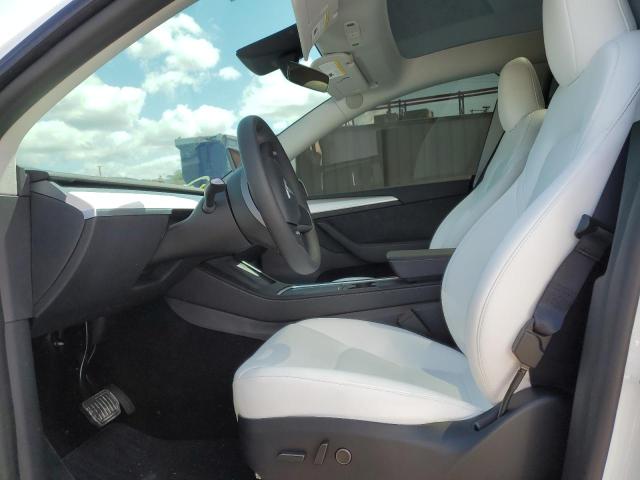 7SAYGDED3SF320227 - 2025 TESLA MODEL Y 白色 照片 7