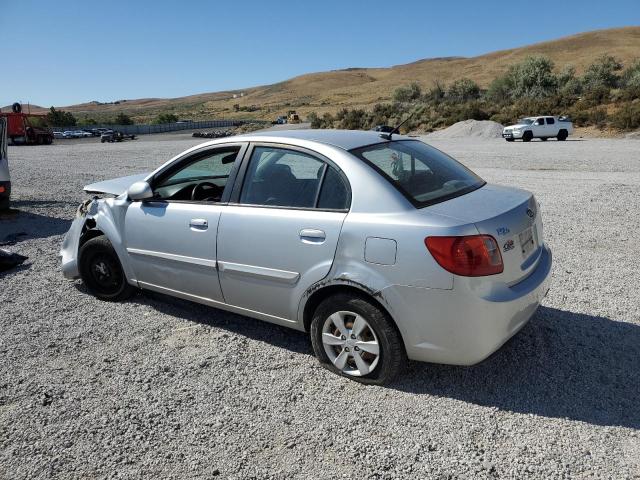 KNADH4A39B6731100 - 2011 KIA RIO BASE SILVER photo 2