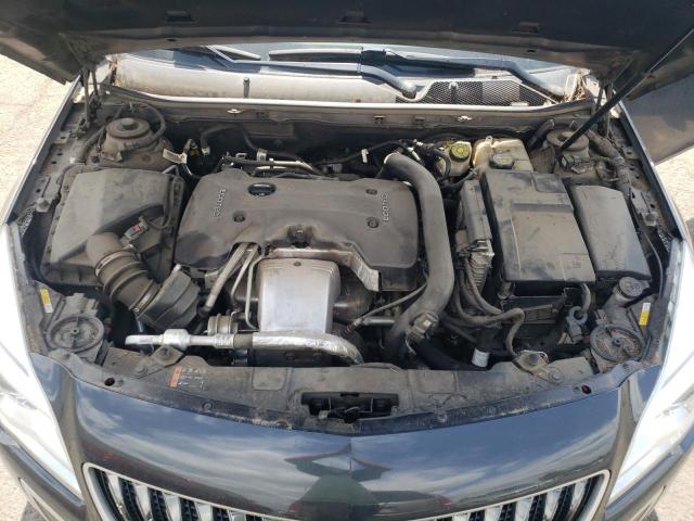 2G4GU5GX7G9120666 - 2016 BUICK REGAL GS CHARCOAL photo 11