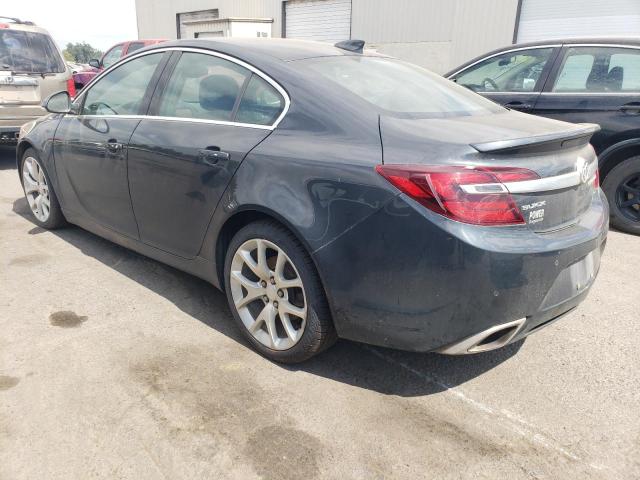 2G4GU5GX7G9120666 - 2016 BUICK REGAL GS CHARCOAL photo 2
