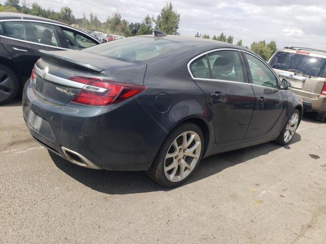 2G4GU5GX7G9120666 - 2016 BUICK REGAL GS CHARCOAL photo 3