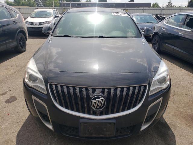 2G4GU5GX7G9120666 - 2016 BUICK REGAL GS CHARCOAL photo 5