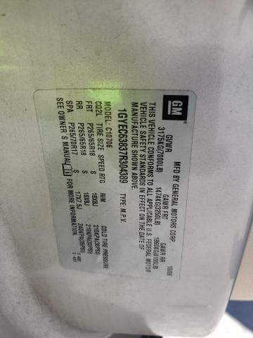 1GYEC63837R304389 - 2007 CADILLAC ESCALADE LUXURY Кремовий фото 13