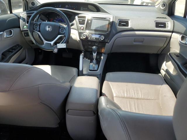2HGFB2F98FH540644 - 2015 HONDA CIVIC EXL ნაცრისფერი ფოტო 8