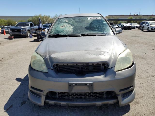 2T1KR32E34C186833 - 2004 TOYOTA COROLLA MA XR GRAY photo 5