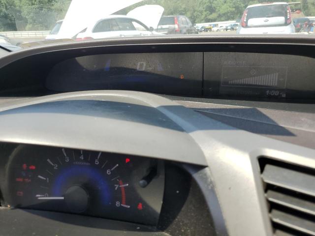 19XFB2F5XCE323597 - 2012 HONDA CIVIC LX WHITE photo 9