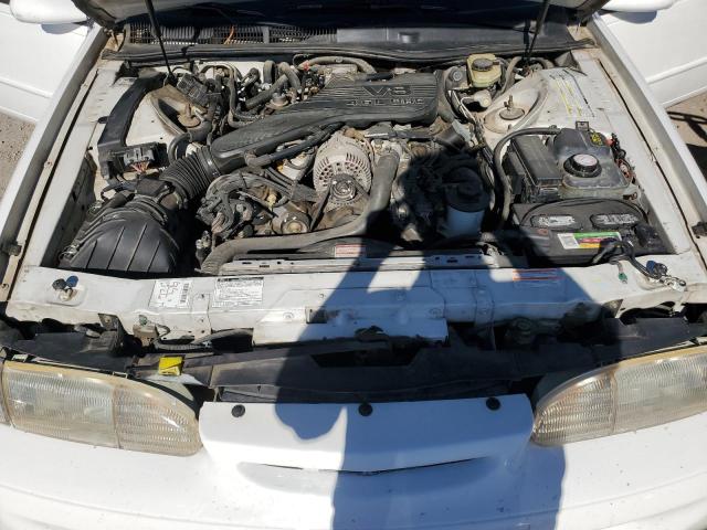 1FALP62W0SH215286 - 1995 FORD THUNDERBIR LX WHITE photo 11