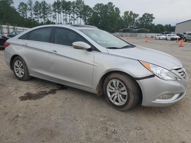 5NPEC4AC5DH611003 - 2013 HYUNDAI SONATA SE SILVER photo 4