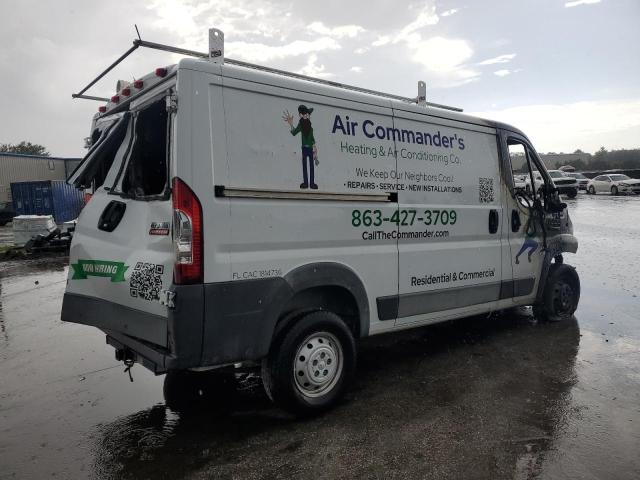 3C6TRVAG7GE105378 - 2016 RAM PROMASTER 1500 STANDARD WHITE photo 3