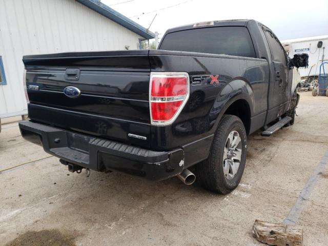 1FTMF1EF0DFA14941 - 2013 FORD F150 BLACK photo 3