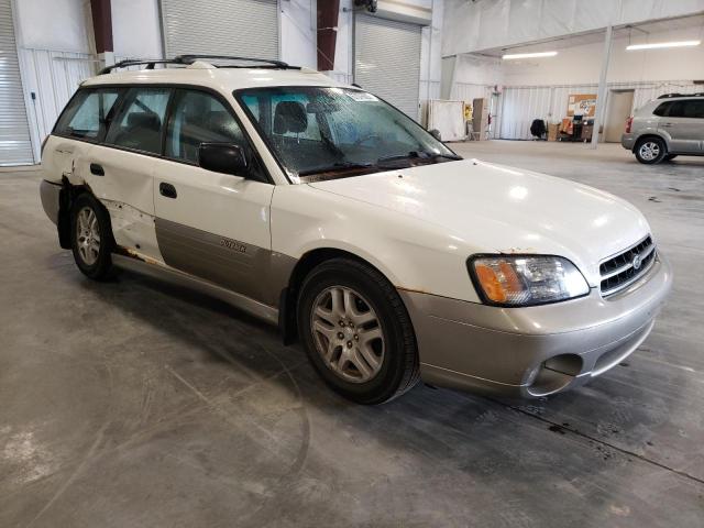 4S3BH6752Y7626674 - 2000 SUBARU LEGACY OUTBACK AWP 白色 照片 4