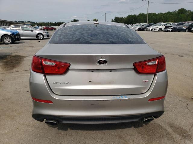 KNAGM4A71F5553786 - 2015 KIA OPTIMA LX SILVER photo 6