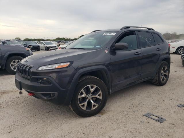 1C4PJMBS4FW746393 - 2015 JEEP CHEROKEE TRAILHAWK CHARCOAL photo 1