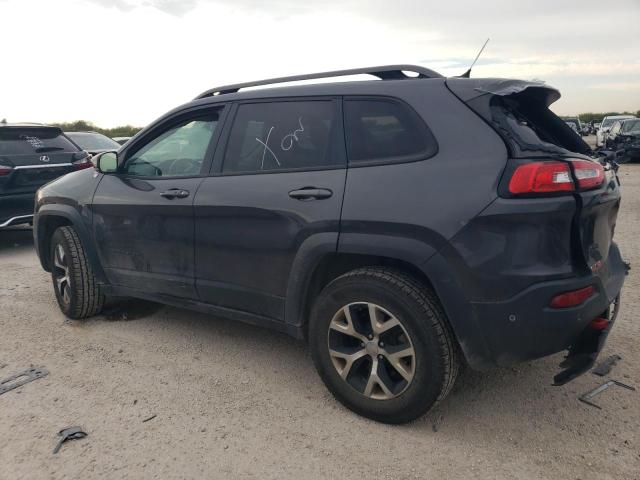 1C4PJMBS4FW746393 - 2015 JEEP CHEROKEE TRAILHAWK CHARCOAL photo 2