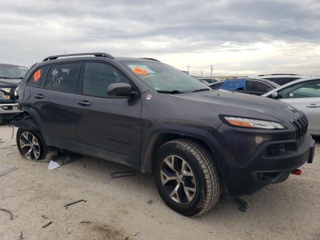 1C4PJMBS4FW746393 - 2015 JEEP CHEROKEE TRAILHAWK CHARCOAL photo 4
