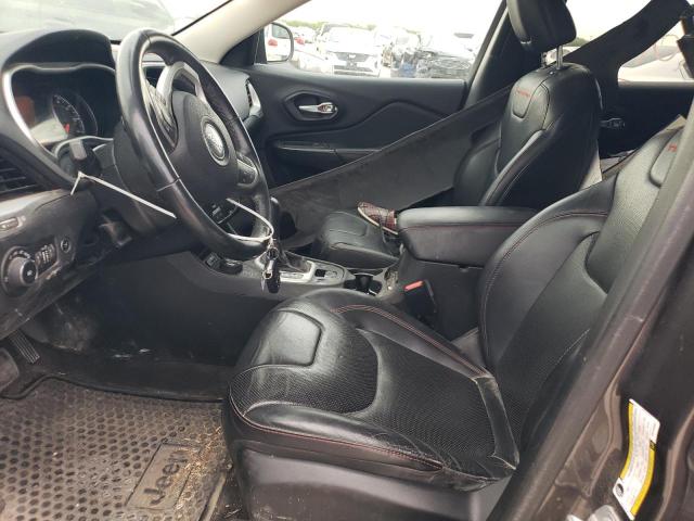 1C4PJMBS4FW746393 - 2015 JEEP CHEROKEE TRAILHAWK CHARCOAL photo 7