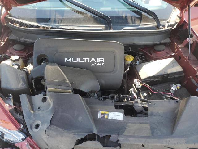 1C4PJMDB4HW583339 - 2017 JEEP CHEROKEE LIMITED MAROON photo 12