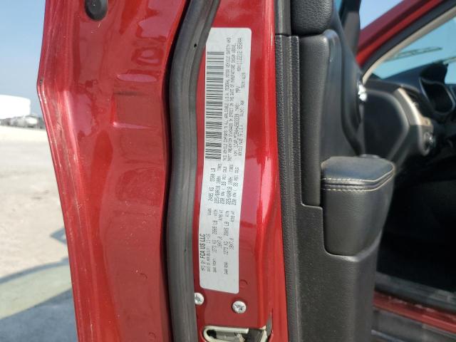 1C4PJMDB4HW583339 - 2017 JEEP CHEROKEE LIMITED MAROON photo 14