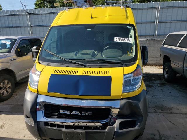 3C6LRVDG0ME555493 - 2021 RAM PROMASTER 2500 HIGH Jaune photo 5