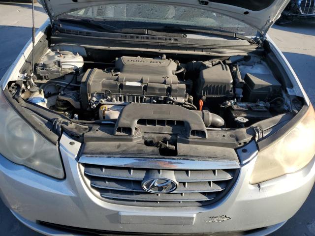 KMHDU46D98U413011 - 2008 HYUNDAI ELANTRA GLS SILVER photo 11