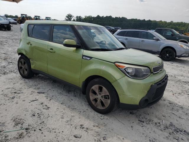 KNDJN2A28F7766365 - 2015 KIA SOUL GREEN photo 4