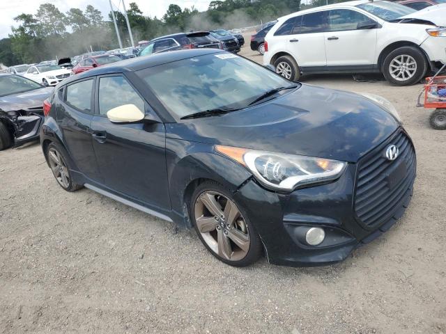 KMHTC6AE9EU184433 - 2014 HYUNDAI VELOSTER TURBO 黑色 照片 4