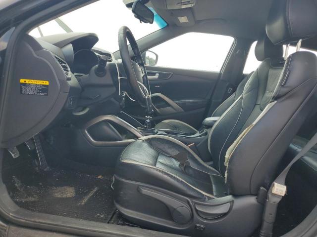 KMHTC6AE9EU184433 - 2014 HYUNDAI VELOSTER TURBO 黑色 照片 7