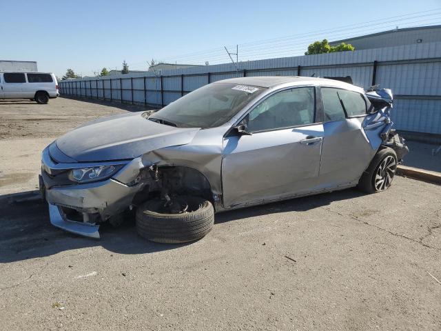 2HGFC2F88JH554766 - 2018 HONDA CIVIC EX SILVER photo 1