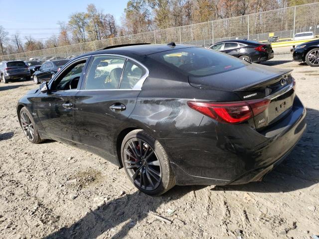 JN1FV7AR9JM480392 - 2018 INFINITI Q50 RED SPORT 400 BLACK photo 3