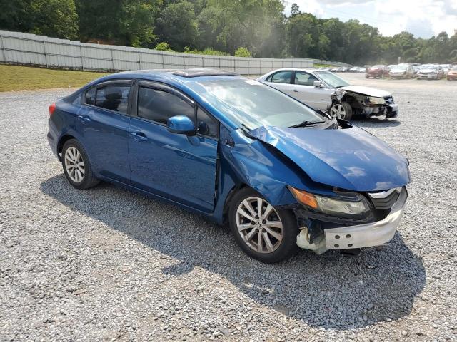 19XFB2F8XCE073787 - 2012 HONDA CIVIC EX BLUE photo 4