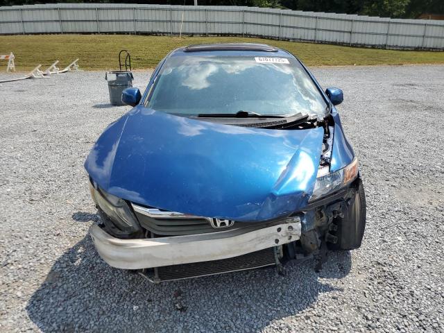 19XFB2F8XCE073787 - 2012 HONDA CIVIC EX BLUE photo 5