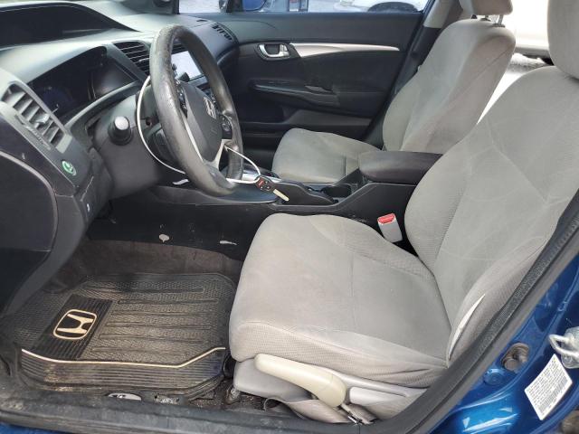 19XFB2F8XCE073787 - 2012 HONDA CIVIC EX BLUE photo 7
