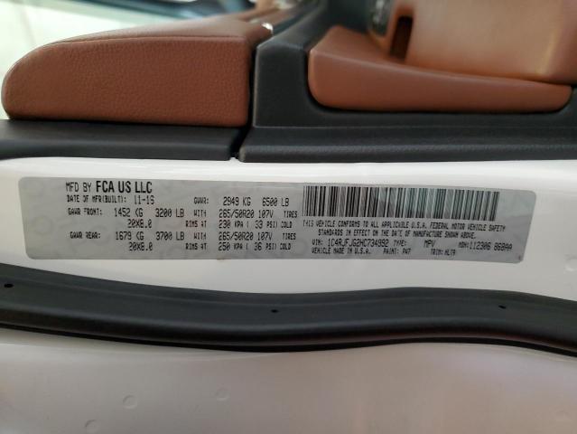 1C4RJFJG2HC734992 - 2017 JEEP GRAND CHEROKEE SUMMIT Ağ foto 14