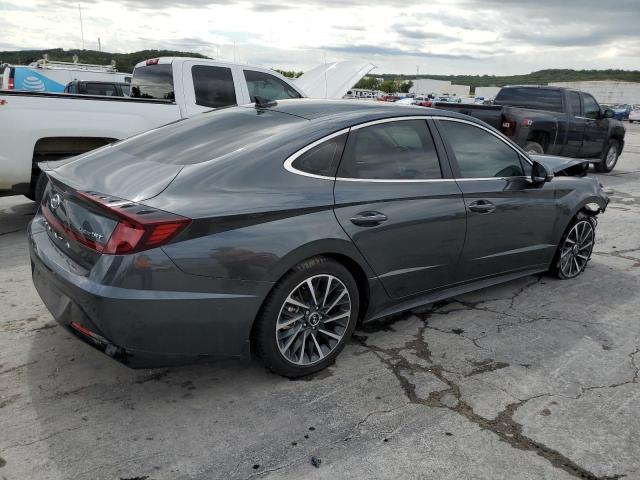 KMHL34J23NA213887 - 2022 HYUNDAI SONATA LIMITED GRAY photo 3