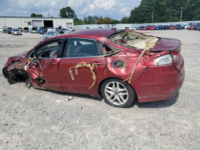 3FA6P0H71DR146720 - 2013 FORD FUSION SE RED photo 2