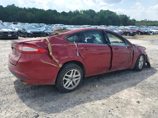 3FA6P0H71DR146720 - 2013 FORD FUSION SE RED photo 3