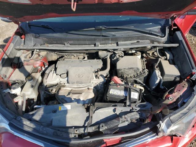 2T3BFREV6HW665136 - 2017 TOYOTA RAV4 LE RED photo 12