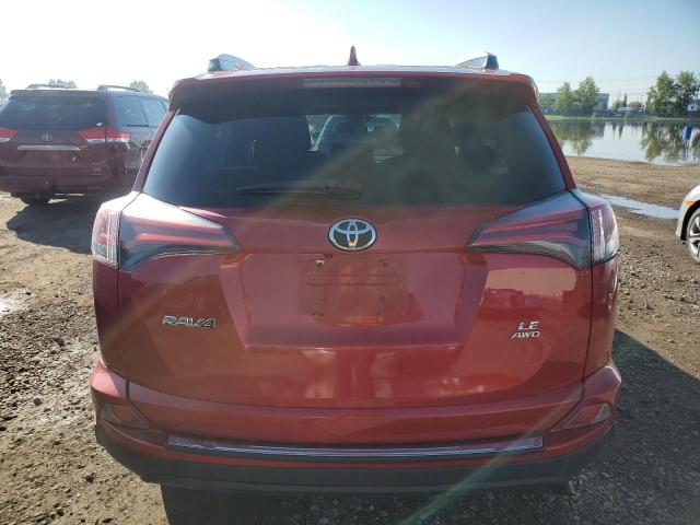 2T3BFREV6HW665136 - 2017 TOYOTA RAV4 LE RED photo 6