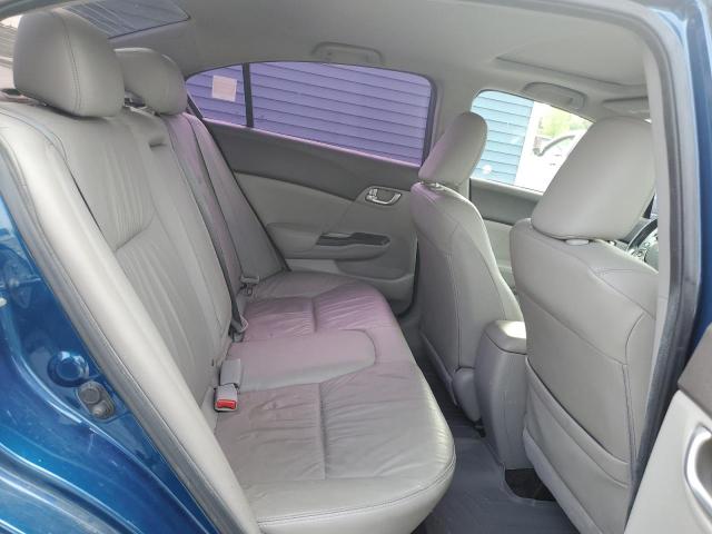 19XFB2F96CE056090 - 2012 HONDA CIVIC EXL BLUE photo 10