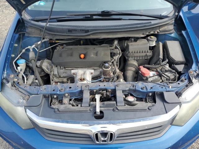 19XFB2F96CE056090 - 2012 HONDA CIVIC EXL BLUE photo 11