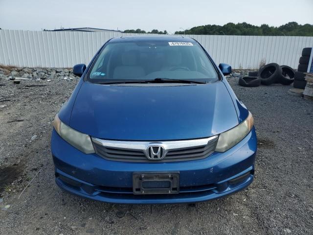 19XFB2F96CE056090 - 2012 HONDA CIVIC EXL BLUE photo 5